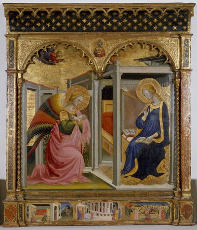 Die Verkündigung, ca. 1430 von Bicci di Lorenzo